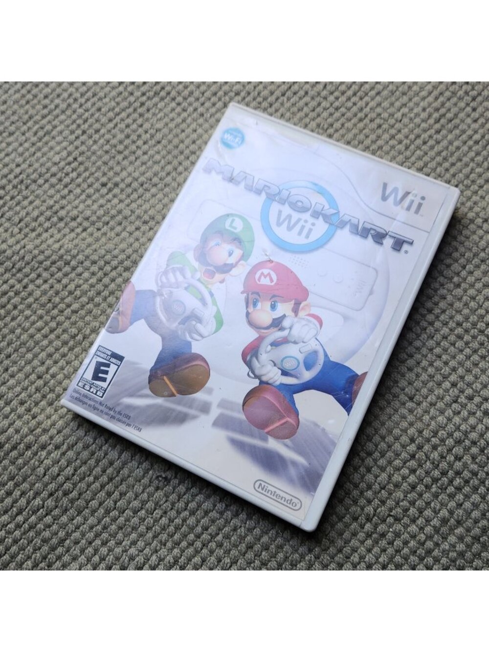 Mario Kart Wii Nintendo 2008 CIB Complete in Box with Manual Tested Video Game